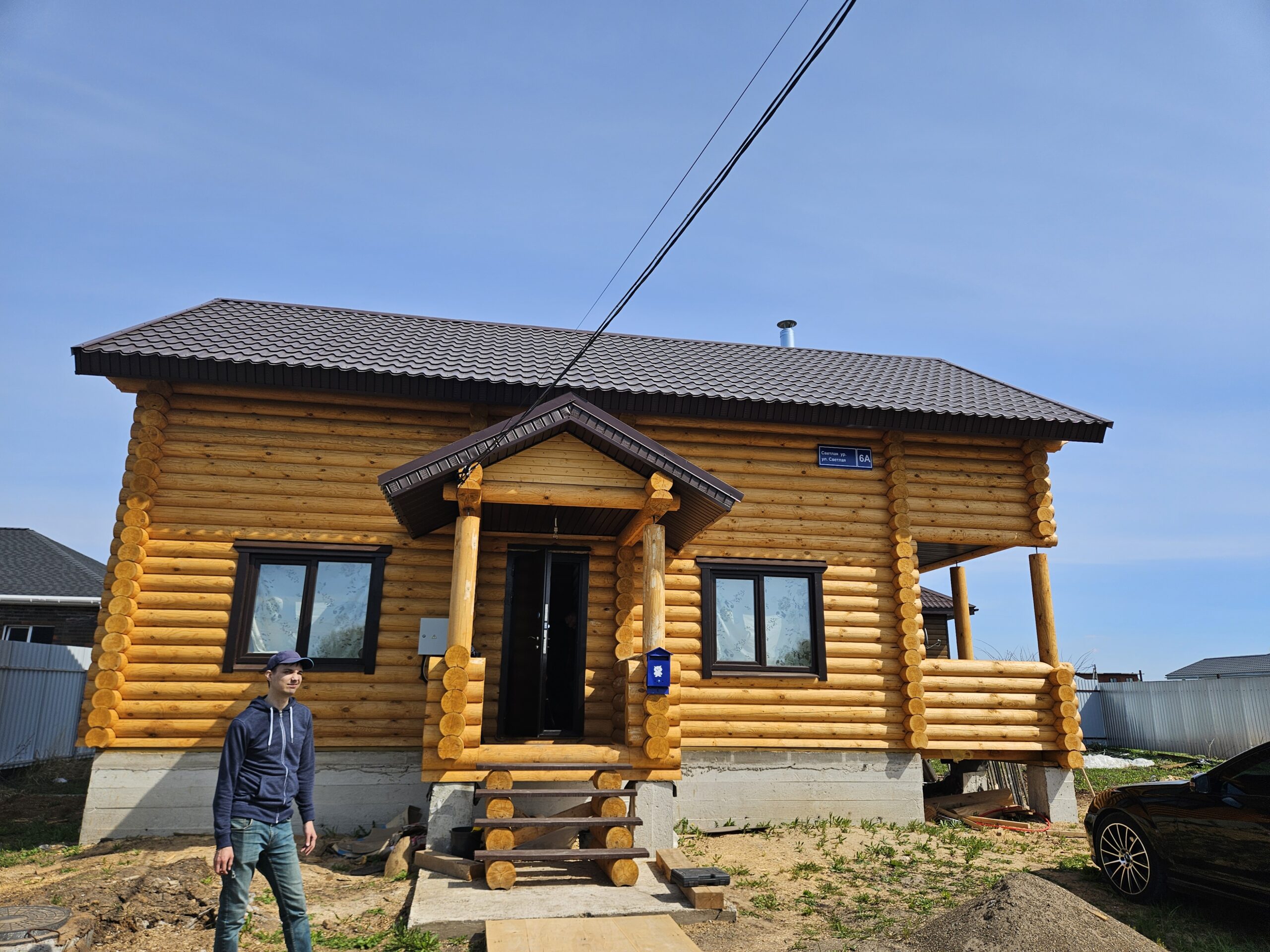 Установка камер на столб