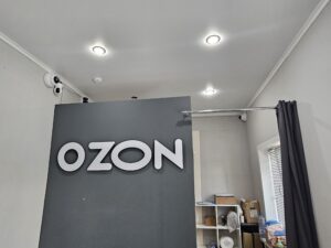 Установка IP камер на заводе